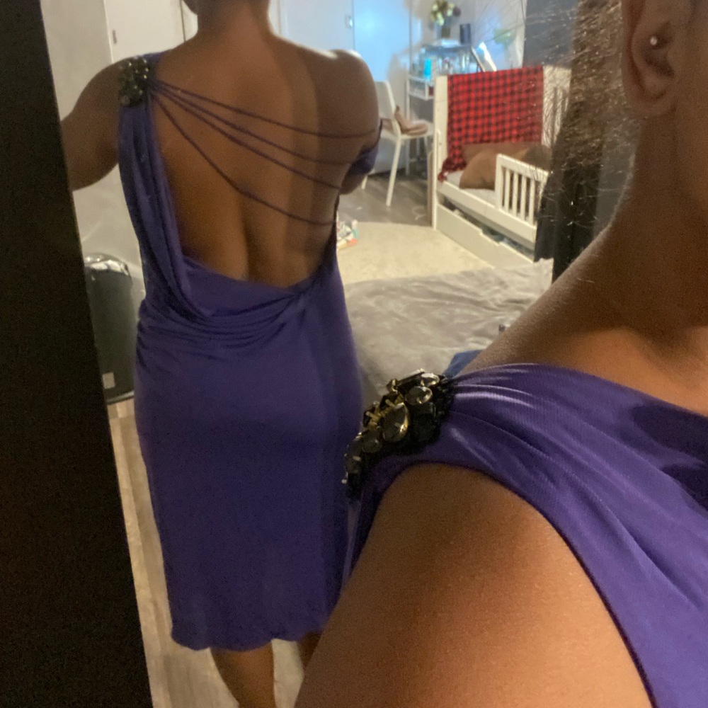 BCBGMaxAzria Open Back Midi Dress - Picture 2 of 5